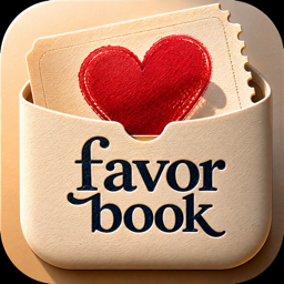 favor book app icon